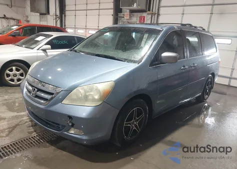 2006 Honda Odyssey Touring from USA, damaged, VIN 5FNRL38856B122941
